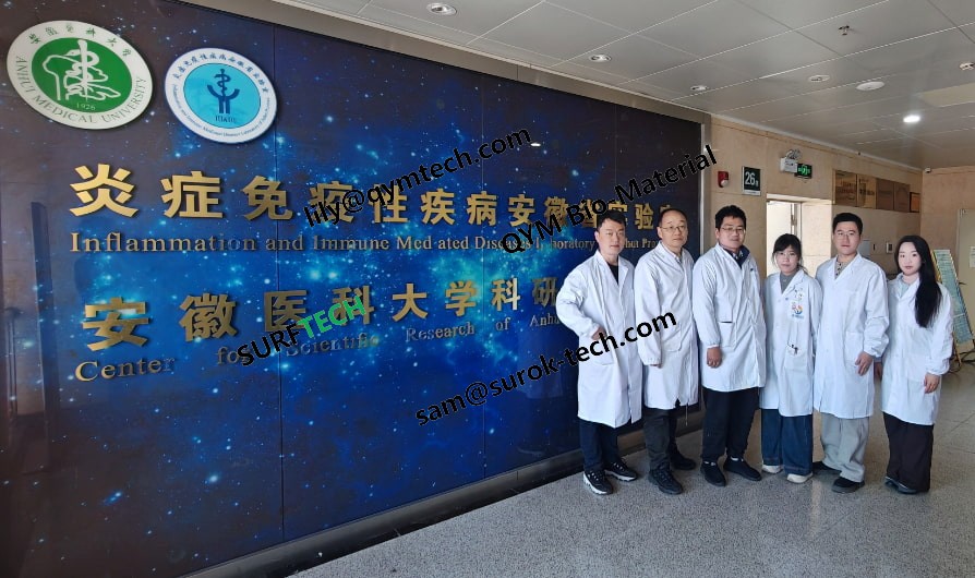 Empowering Collaborative Innovation Through Research: QYM/SURFTECH Visit Anhui Medical University to Deepen Technological Cooperation in Colorimetric substrates